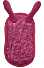 26/13.hét - Húsvéti előkészületek II - Kis Piskóta szivacs PINK + 2 db Pink csipesz