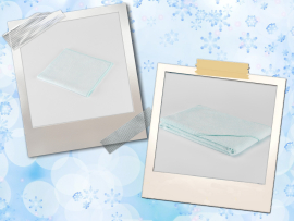 25/51.hét - Last minute ajándékötletek - Gyerm.kapucnis fürdőlep.(90*90) KÉK+Babakendő(20*35) KÉK