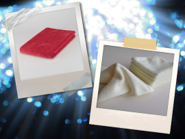 25/51.hét - Last minute ajándékötletek - Fürdőlepedő (70*140) EPER + Kozmetikai (25*25) VANÍLIA