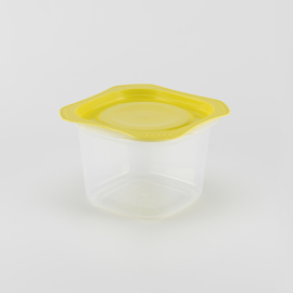 26/15.hét - Tavaszi virágzás - 900 ml Magas Frissentartó ZÖLD fedővel