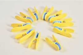 26/16.hét - Tavaszi virágzás II - Normál Csipesz Sárga színben – 10 db