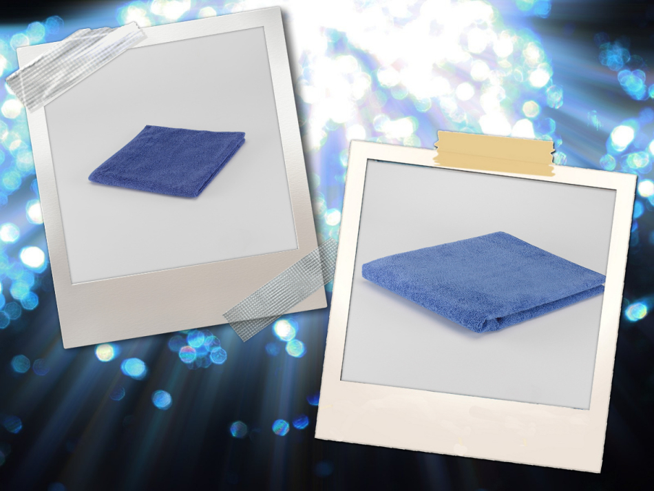 25/51.hét - Last minute ajándékötletek - Fürdőlepedő (70*140) KÉK + Kozmetikai (25*25) KÉK