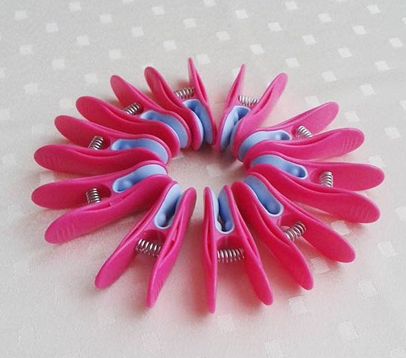 25/26.hét - Nyári forróság - Normál Csipesz Pink színben – 10 db
