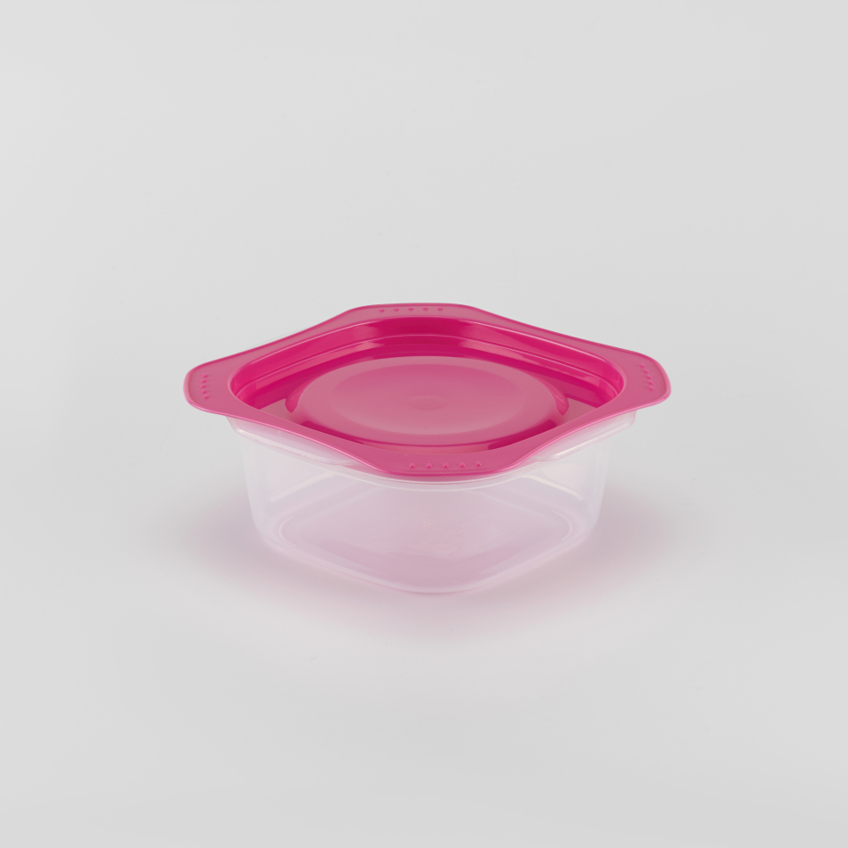 26/31.hét - Készletkisöprés hete! - 500 ml Frissentartó edény (1 db) PINK fedővel