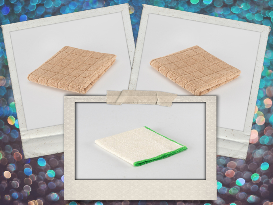 25/51.hét - Last minute ajándékötletek - 2db TEJESKÁVÉ Konyharuha(40*70)+Bambusz mosog.kendő(28*28)